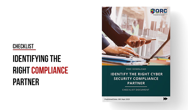 Checklist : Choosing the right compliance partner